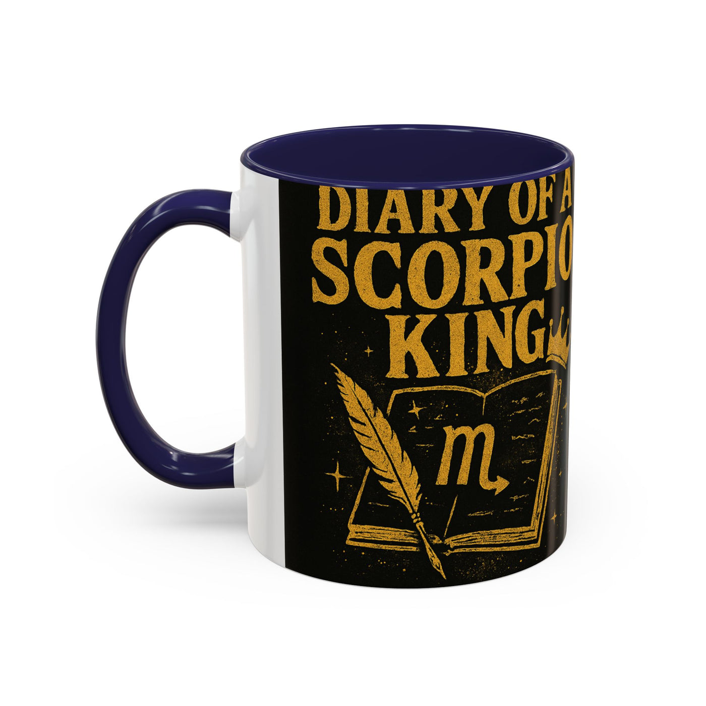 Scorpio King Coffee Mug | Astrological Gift, Zodiac Lover, Birthday Present, Astrology Decor, Unique Coffee Cup