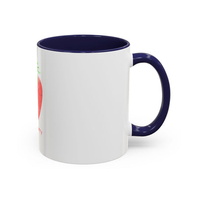 Sweet Berry Accent Coffee Mug - Perfect for Berry Lovers, Kitchen Decor, Gifts, and Daily Use