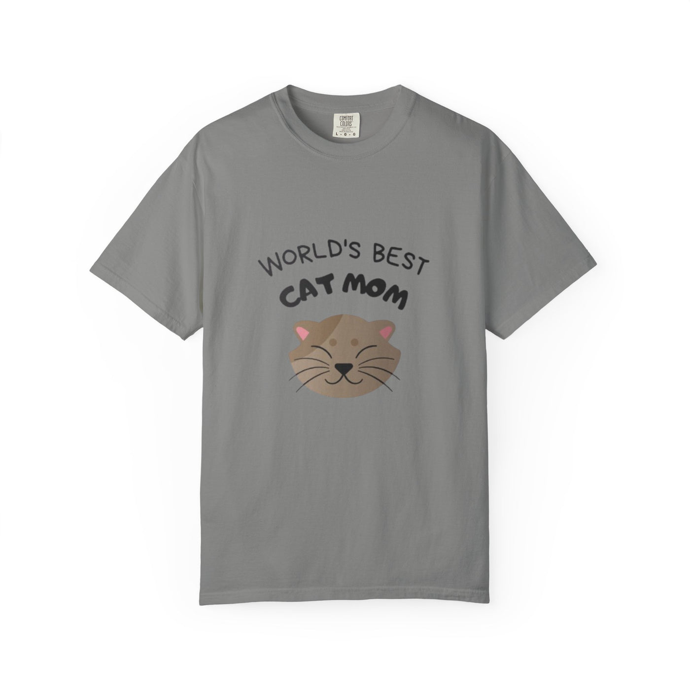 World's Best Cat Mom T-Shirt, Cute Cat Gift, Animal Lover Tee, Cat Mom Apparel, Funny T-Shirt for Pet Owners, Cat Themed Gift