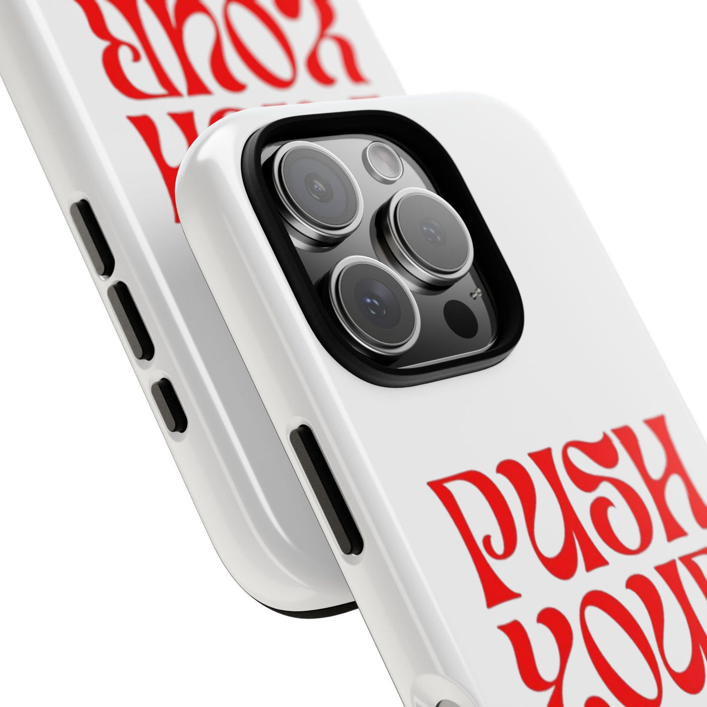 Bold Motivational Phone Case, Push Your Limit, Gym Lovers, Gift for Students, Inspiring Tech Accessory