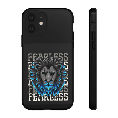 Fearless Lion Phone Case, Tough Phone Cover for Men, Unique Gift for Lion Lovers, Cool Tech Accessories, Bold Statement Case