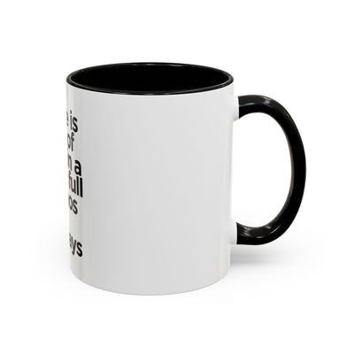 Inspirational Coffee Mug, Motivational Gift for Coffee Lovers, Perfect for Monday Motivation, Modern Black and White Design
