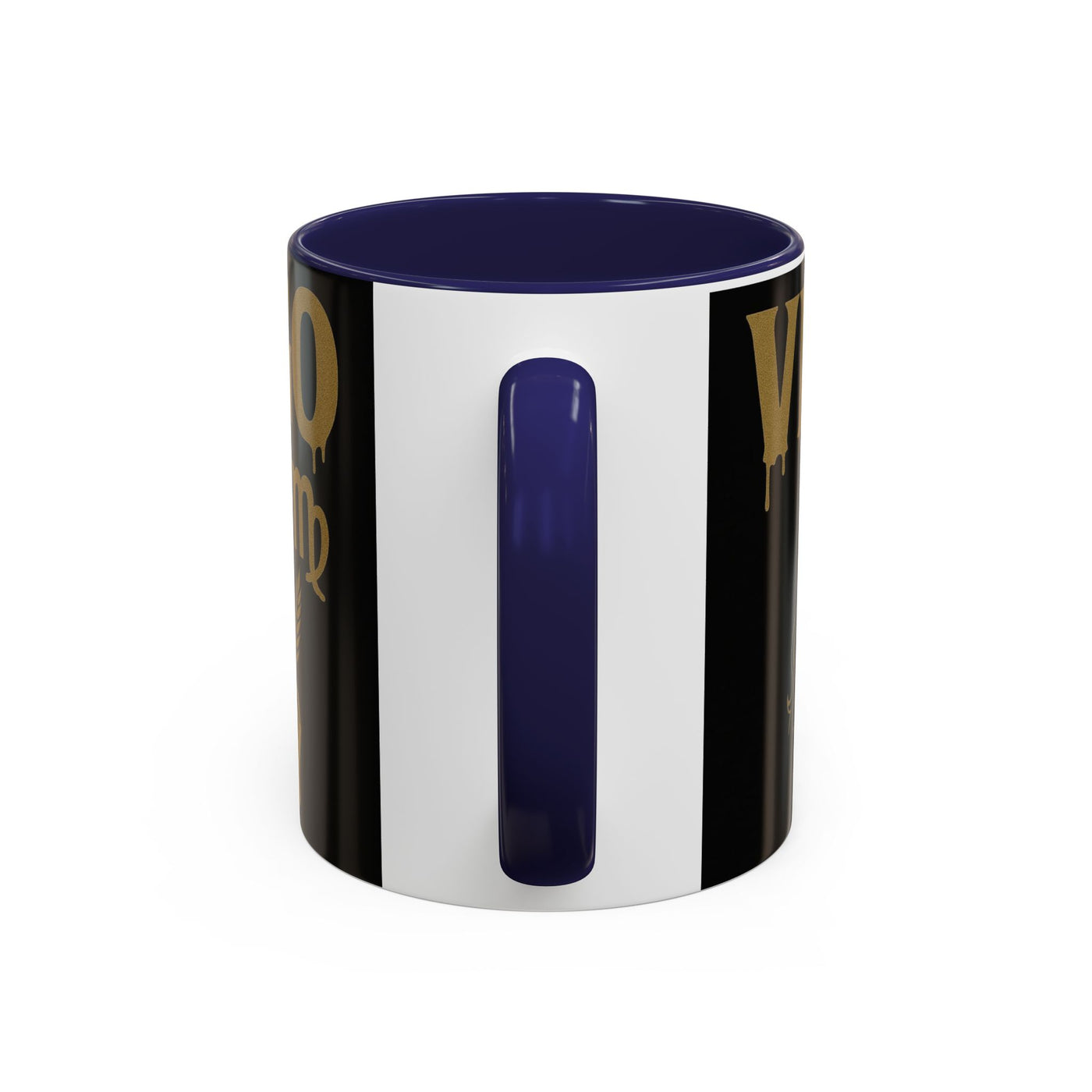 Astrology Virgo Coffee Mug, Zodiac Gift for Virgo Season, Horoscope Mug, Black and Gold Mugs, Astrology Gifts