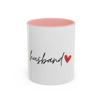 Husband Love Mug | Perfect Gift for Spouse, Romantic Coffee Cup, Wedding Anniversary Present, Sweetheart Mug, Cute Kitchen Accessory