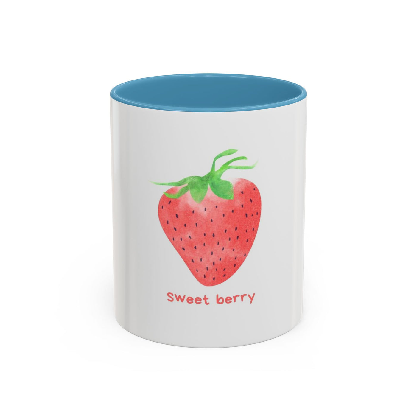 Sweet Berry Accent Coffee Mug - Perfect for Berry Lovers, Kitchen Decor, Gifts, and Daily Use