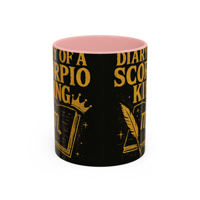 Scorpio King Coffee Mug | Astrological Gift, Zodiac Lover, Birthday Present, Astrology Decor, Unique Coffee Cup