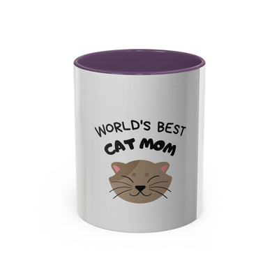 World's Best Cat Mom Coffee Mug - Great Gift for Cat Lovers, Personalized Cat Mom Mug, Cute Coffee Cup for Mother's Day, Fun [...]