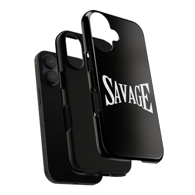 Savage Phone Case | Tough Cases for Bold Personalities | Stylish, Durable, Customizable, Trendy Gifts for Friends, Birthday, Everyday Use