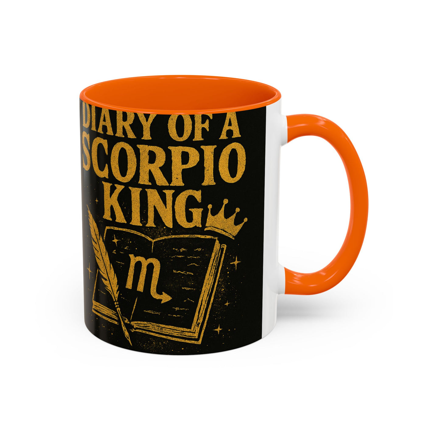 Scorpio King Coffee Mug | Astrological Gift, Zodiac Lover, Birthday Present, Astrology Decor, Unique Coffee Cup