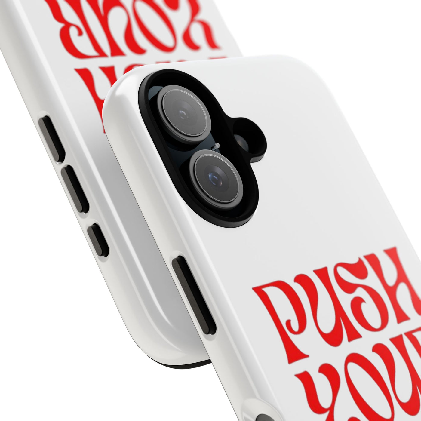 Bold Motivational Phone Case, Push Your Limit, Gym Lovers, Gift for Students, Inspiring Tech Accessory