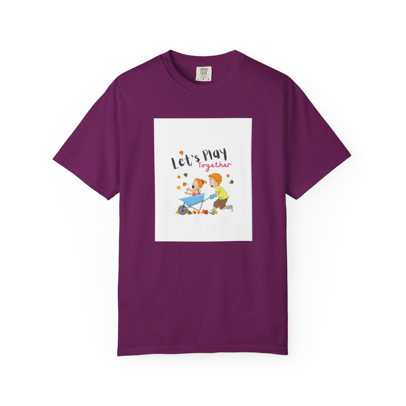 Whimsical Play Together T-Shirt | Fun Graphic Tee, Kids Playtime Shirt, Gift for Parents, Family Activities Apparel, Summer Fun Wear