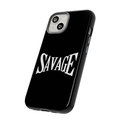 Savage Phone Case | Tough Cases for Bold Personalities | Stylish, Durable, Customizable, Trendy Gifts for Friends, Birthday, Everyday Use