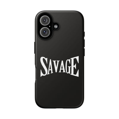 Savage Phone Case | Tough Cases for Bold Personalities | Stylish, Durable, Customizable, Trendy Gifts for Friends, Birthday, Everyday Use