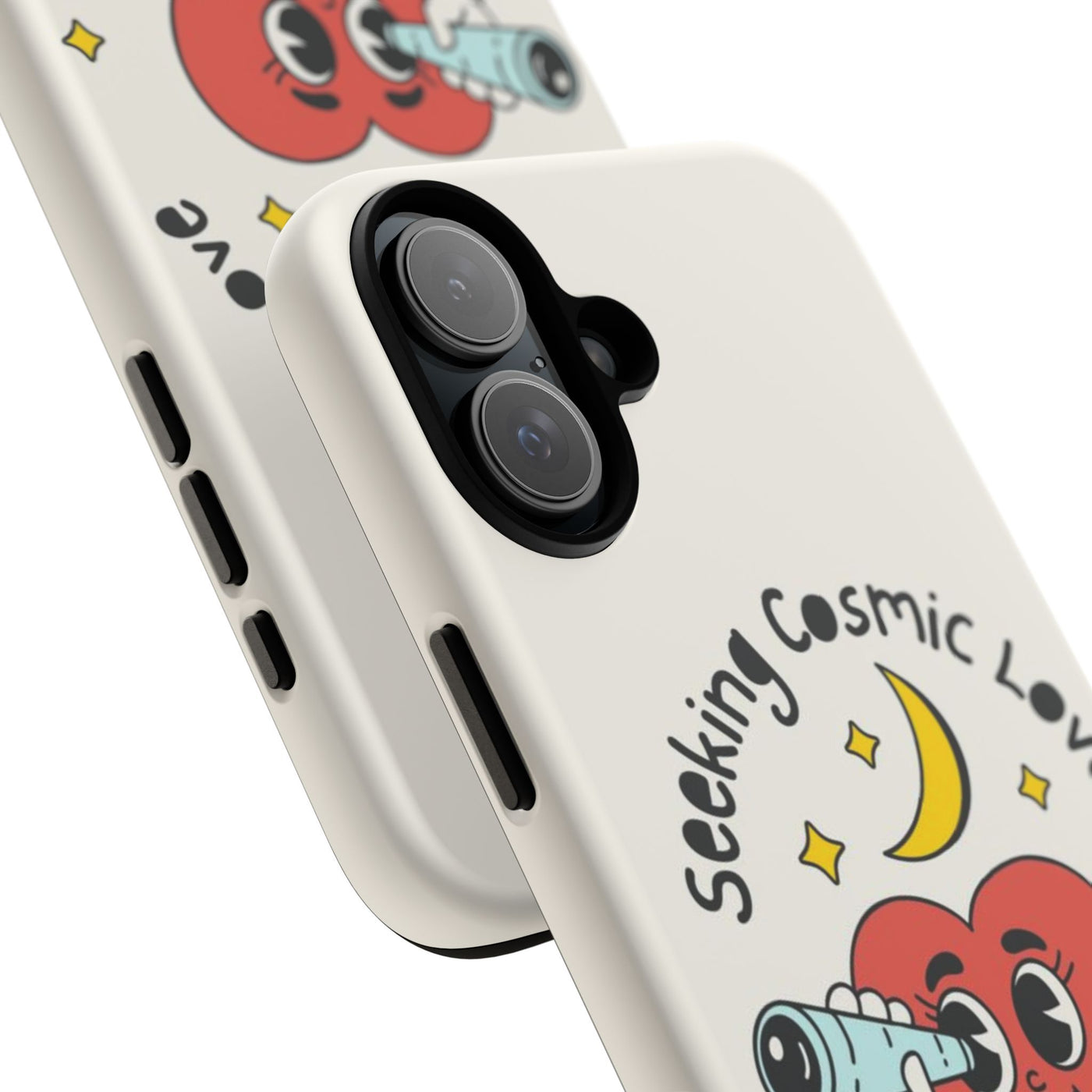 Cosmic Love Phone Case - Whimsical Heart Design, Cute Gift for Astronomers, Fun Accessories for Star Lovers, Adorable Tech Decor, [...]