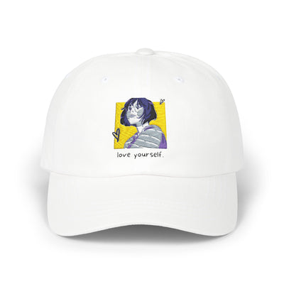Self-Love Dad Cap | Casual Hat for Positive Vibes, Gift Idea for Father's Day, Summer Accessory, Everyday Fashion
