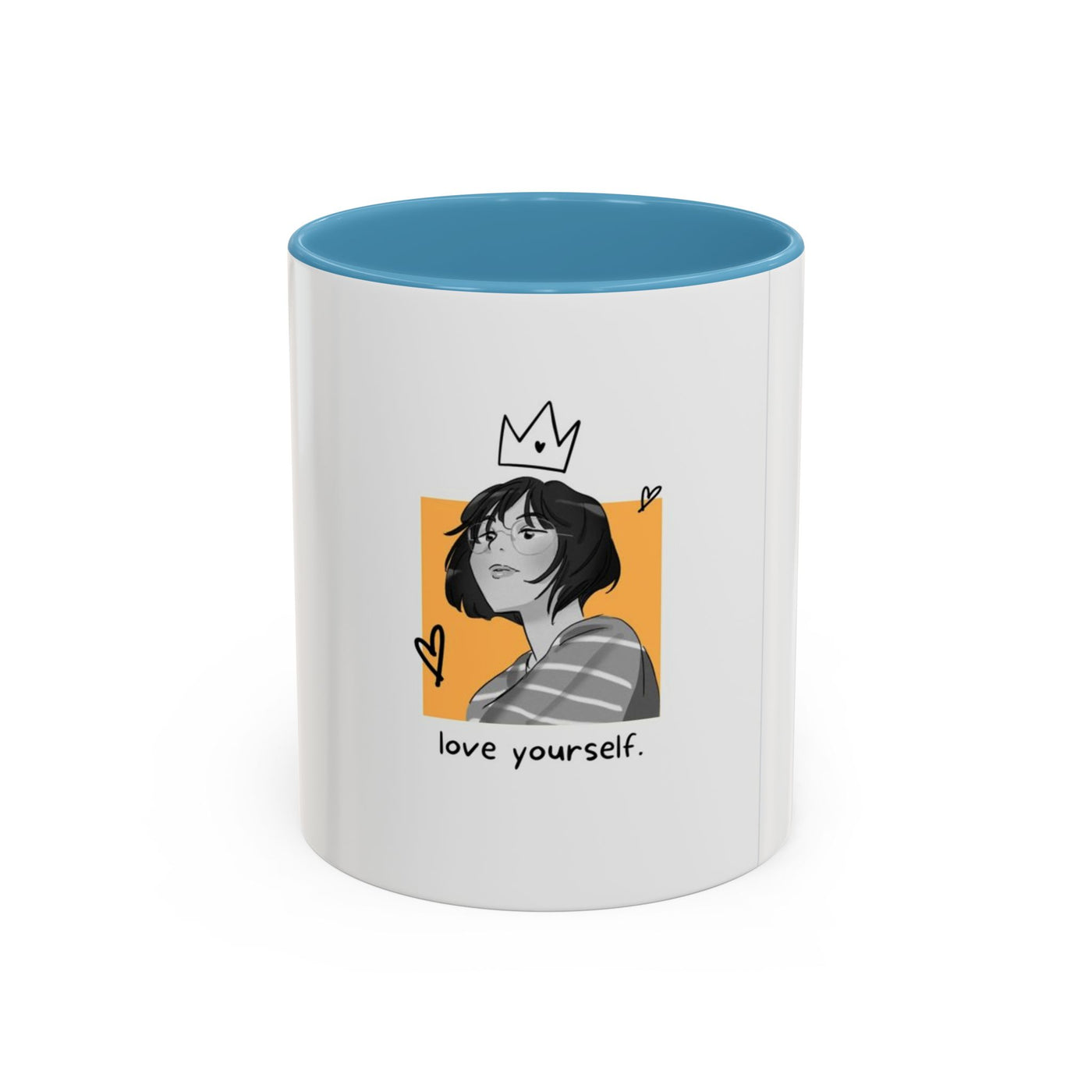 Empowering Love Yourself Coffee Mug | Motivational Gift, Self-Care Reminder, Cute Cup, Coffee Lover, Inspirational Decor