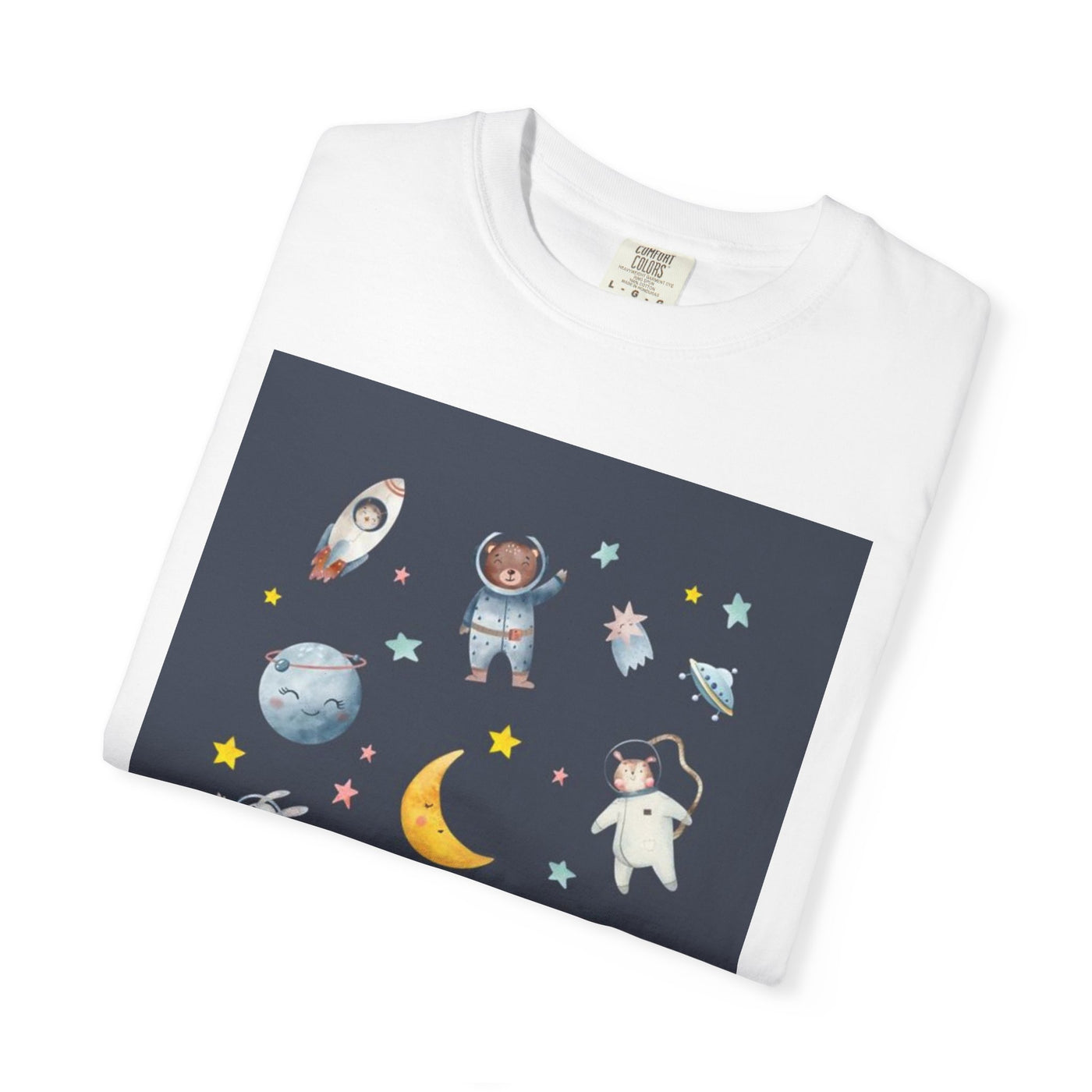 Cosmic Adventure T-Shirt - Unisex Space Graphic Tee, Gift for Astronaut Lovers, Kids & Adults, Astronomy Enthusiast, Birthday Present