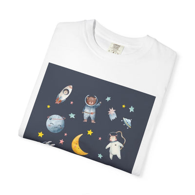 Cosmic Adventure T-Shirt - Unisex Space Graphic Tee, Gift for Astronaut Lovers, Kids & Adults, Astronomy Enthusiast, Birthday Present