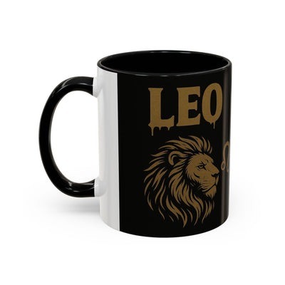 Leo Zodiac Coffee Mug | Astrology Gift for Leo Birthdays, Unique Coffee Cup, Horoscope Lover, Personalized Mug, Celestial Decor