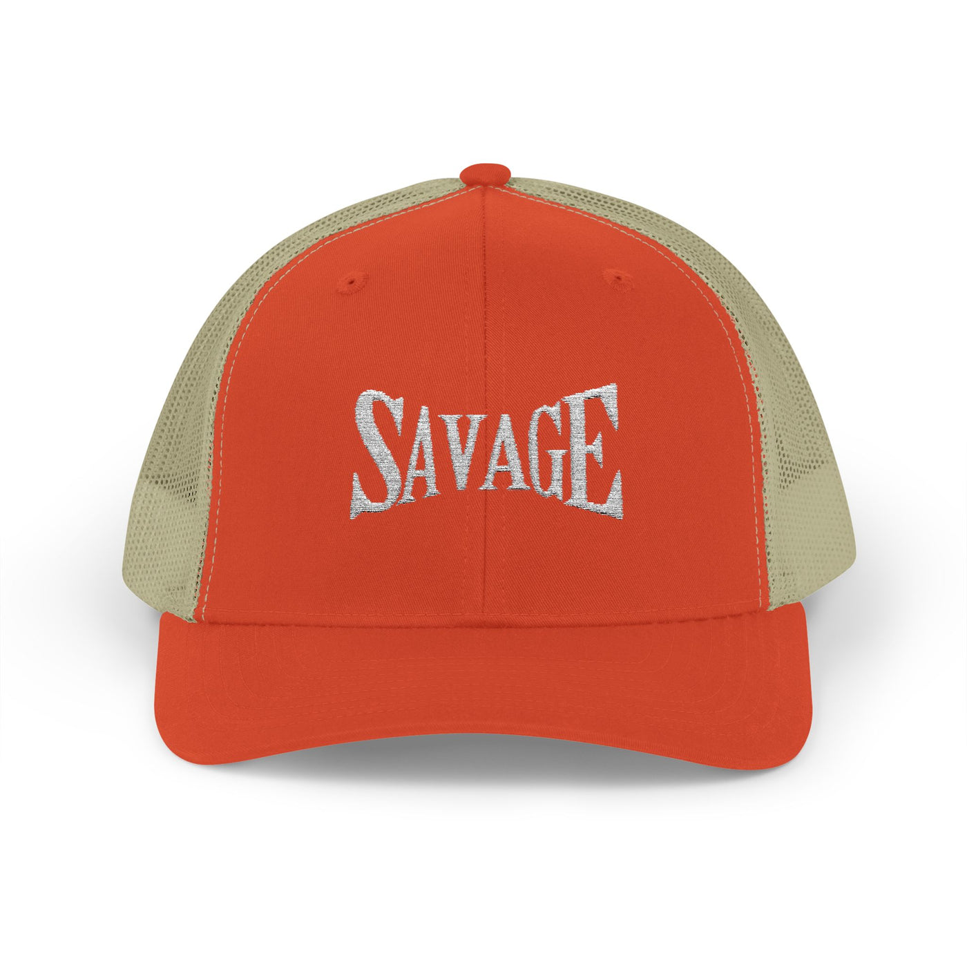 Savage Snapback Trucker Cap | Trendy Hat for Casual Outings, Perfect Gift for Birthdays, Festivals, Summer Events, Sporty Look