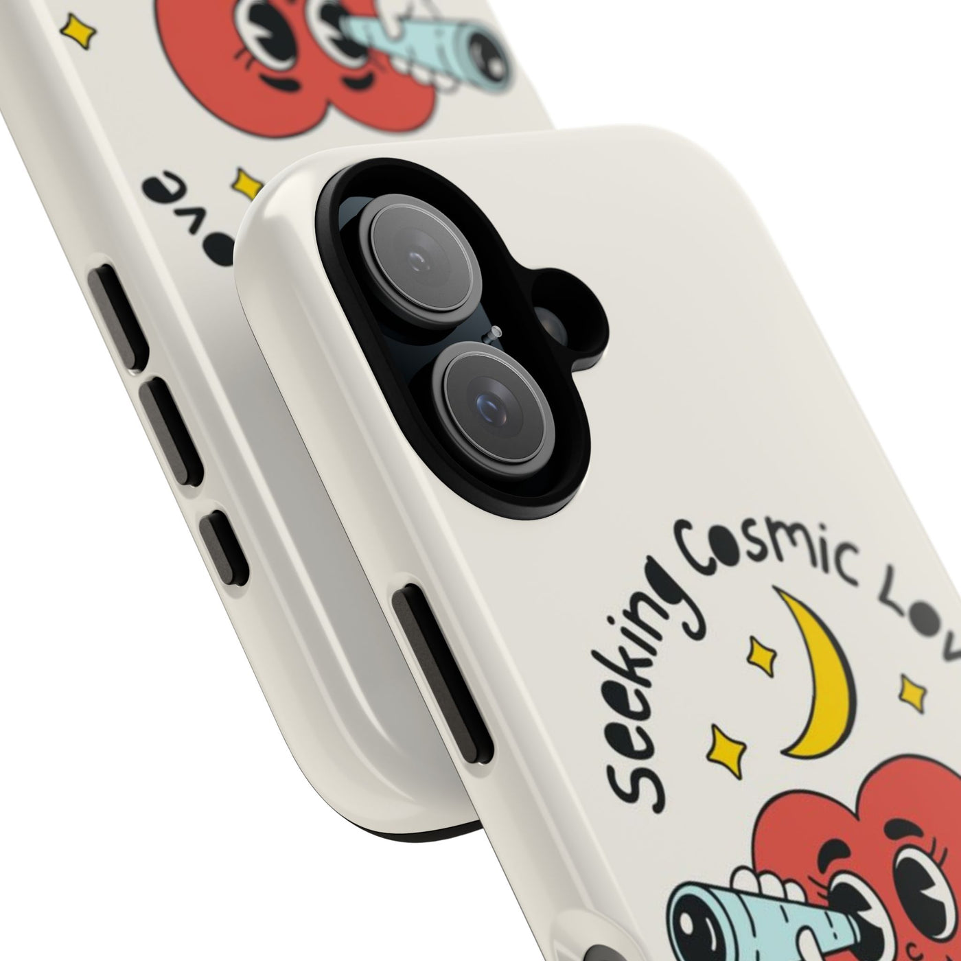 Cosmic Love Phone Case - Whimsical Heart Design, Cute Gift for Astronomers, Fun Accessories for Star Lovers, Adorable Tech Decor, [...]