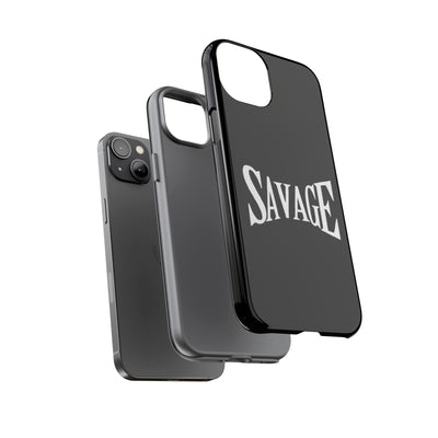 Savage Phone Case | Tough Cases for Bold Personalities | Stylish, Durable, Customizable, Trendy Gifts for Friends, Birthday, Everyday Use