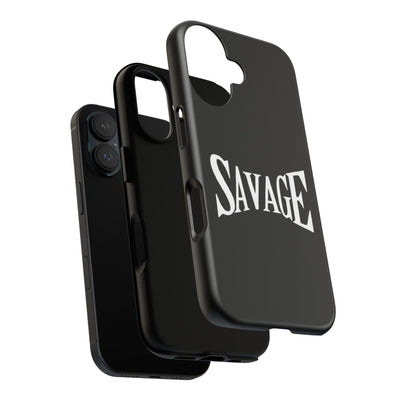Savage Phone Case | Tough Cases for Bold Personalities | Stylish, Durable, Customizable, Trendy Gifts for Friends, Birthday, Everyday Use