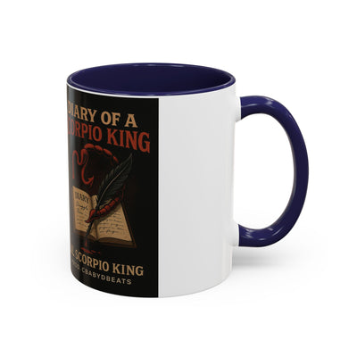 Scorpio King Coffee Mug | Zodiac Mug for Astrology Lovers, Unique Gift for Birthdays, Daily Coffee, Home Decor, Astrology Enthusiasts