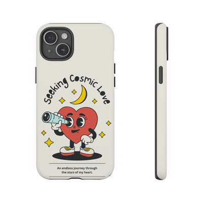 Cosmic Love Phone Case - Whimsical Heart Design, Cute Gift for Astronomers, Fun Accessories for Star Lovers, Adorable Tech Decor, [...]