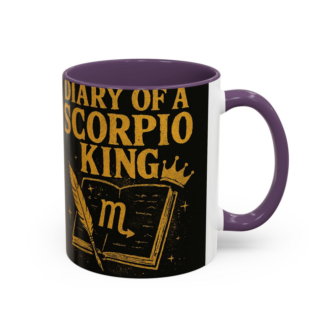 Scorpio King Coffee Mug | Astrological Gift, Zodiac Lover, Birthday Present, Astrology Decor, Unique Coffee Cup