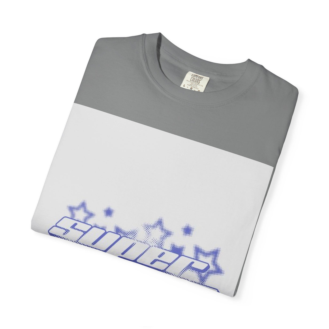 Star Garment-Dyed T-Shirt, Trendy Casual Wear, Unique Gift, Birthday Celebration, Comfortable Streetwear style