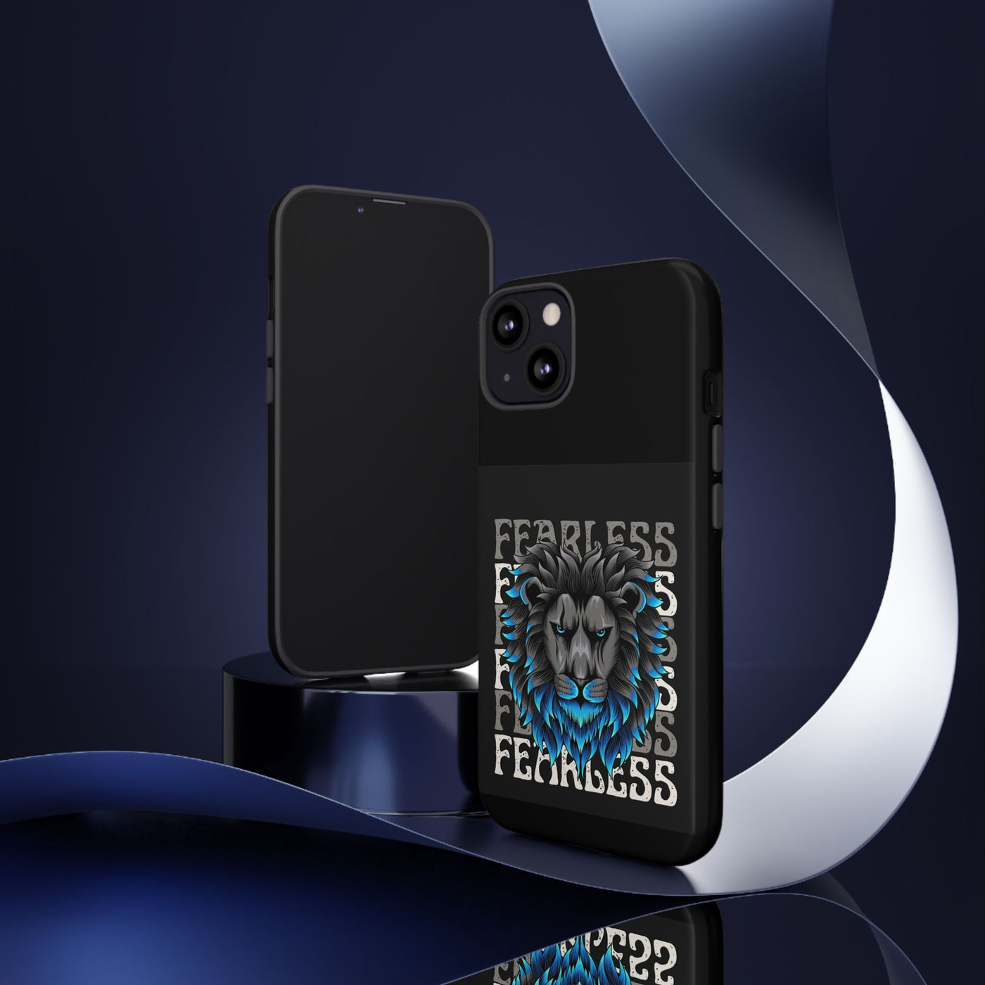 Fearless Lion Phone Case, Tough Phone Cover for Men, Unique Gift for Lion Lovers, Cool Tech Accessories, Bold Statement Case