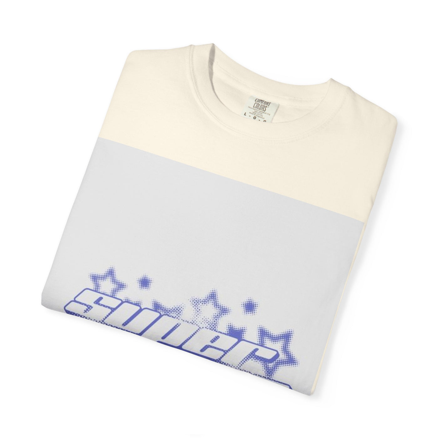 Star Garment-Dyed T-Shirt, Trendy Casual Wear, Unique Gift, Birthday Celebration, Comfortable Streetwear style