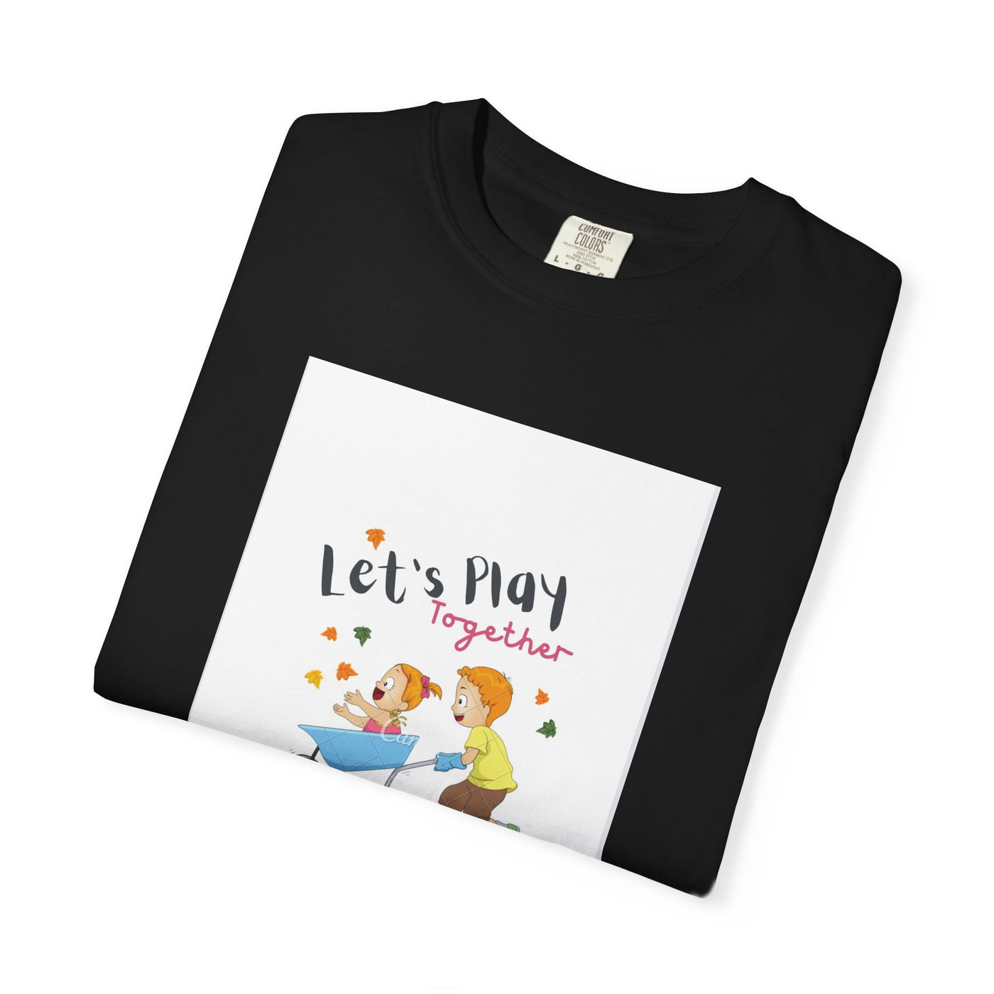 Whimsical Play Together T-Shirt | Fun Graphic Tee, Kids Playtime Shirt, Gift for Parents, Family Activities Apparel, Summer Fun Wear