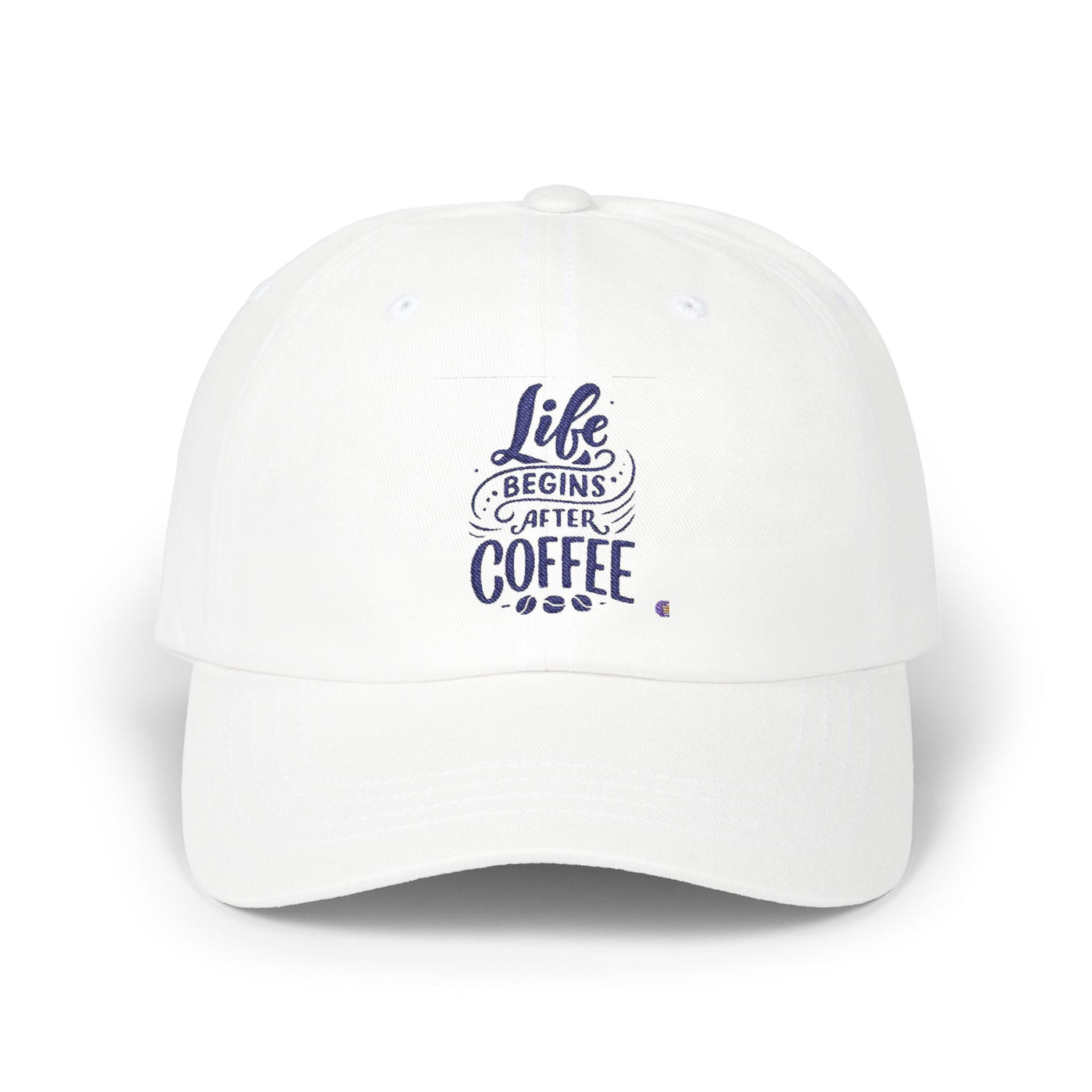 Coffee Lover Dad Cap, Adjustable Hat for Men, Gift for Father's Day, Casual Stylish Cap, Life Begins After Coffee Hat