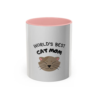 World's Best Cat Mom Coffee Mug - Great Gift for Cat Lovers, Personalized Cat Mom Mug, Cute Coffee Cup for Mother's Day, Fun [...]