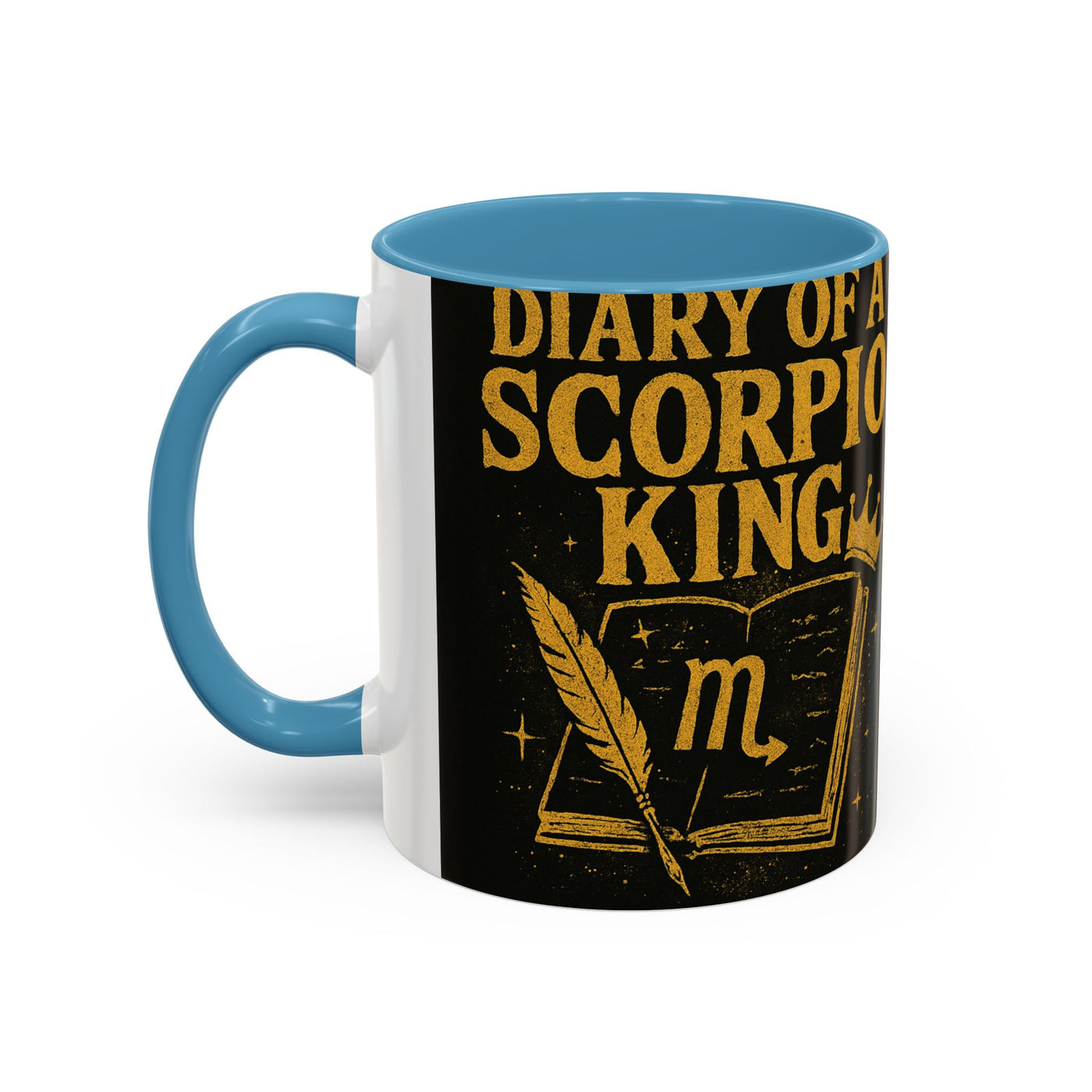 Scorpio King Coffee Mug | Astrological Gift, Zodiac Lover, Birthday Present, Astrology Decor, Unique Coffee Cup