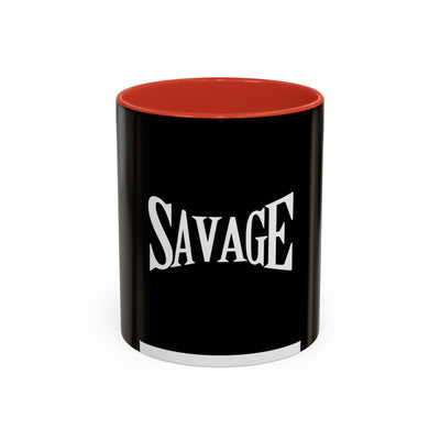 Savage Accent Coffee Mug - Edgy Gift for Coffee Lovers, Bold Tea Mug, Unique Home Decor, Perfect for Birthdays and Holidays