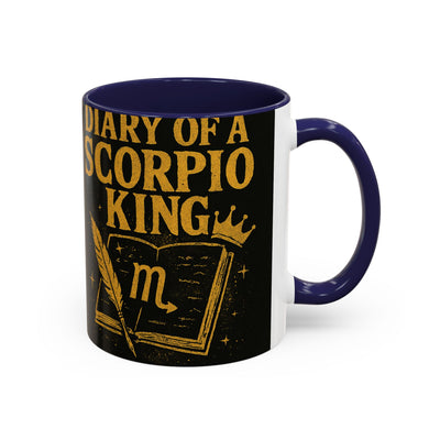 Scorpio King Coffee Mug | Astrological Gift, Zodiac Lover, Birthday Present, Astrology Decor, Unique Coffee Cup