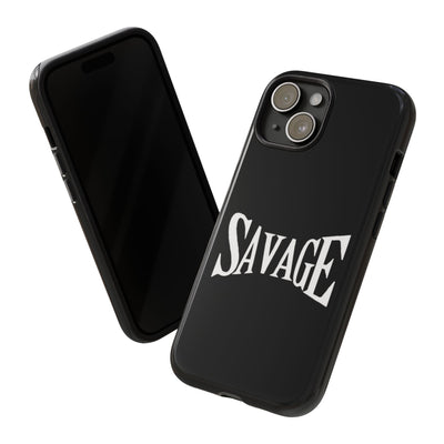 Savage Phone Case | Tough Cases for Bold Personalities | Stylish, Durable, Customizable, Trendy Gifts for Friends, Birthday, Everyday Use
