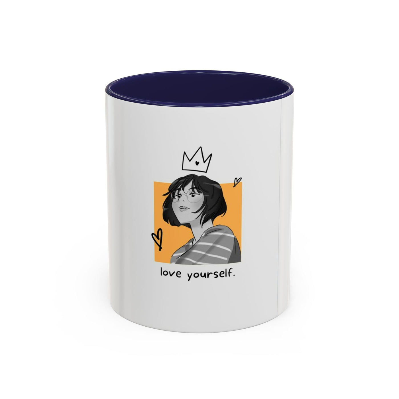 Empowering Love Yourself Coffee Mug | Motivational Gift, Self-Care Reminder, Cute Cup, Coffee Lover, Inspirational Decor