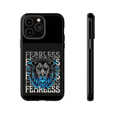 Fearless Lion Phone Case, Tough Phone Cover for Men, Unique Gift for Lion Lovers, Cool Tech Accessories, Bold Statement Case