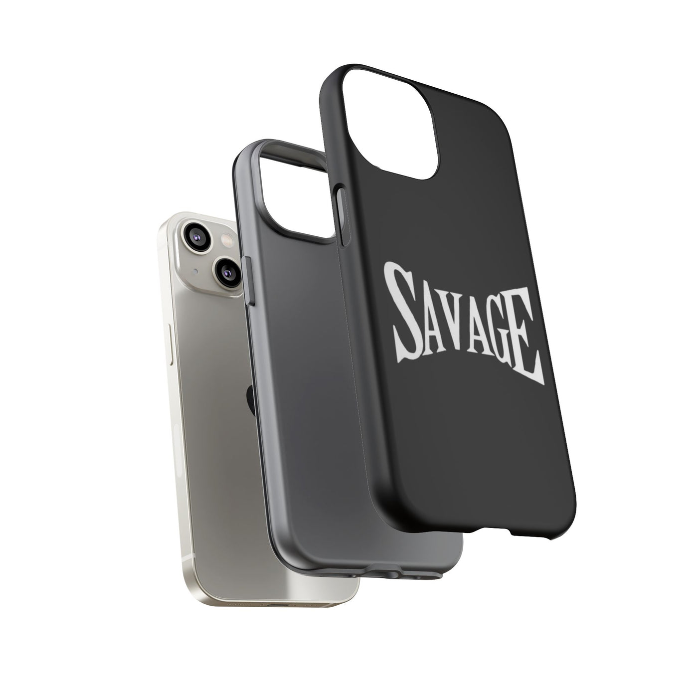 Savage Phone Case | Tough Cases for Bold Personalities | Stylish, Durable, Customizable, Trendy Gifts for Friends, Birthday, Everyday Use