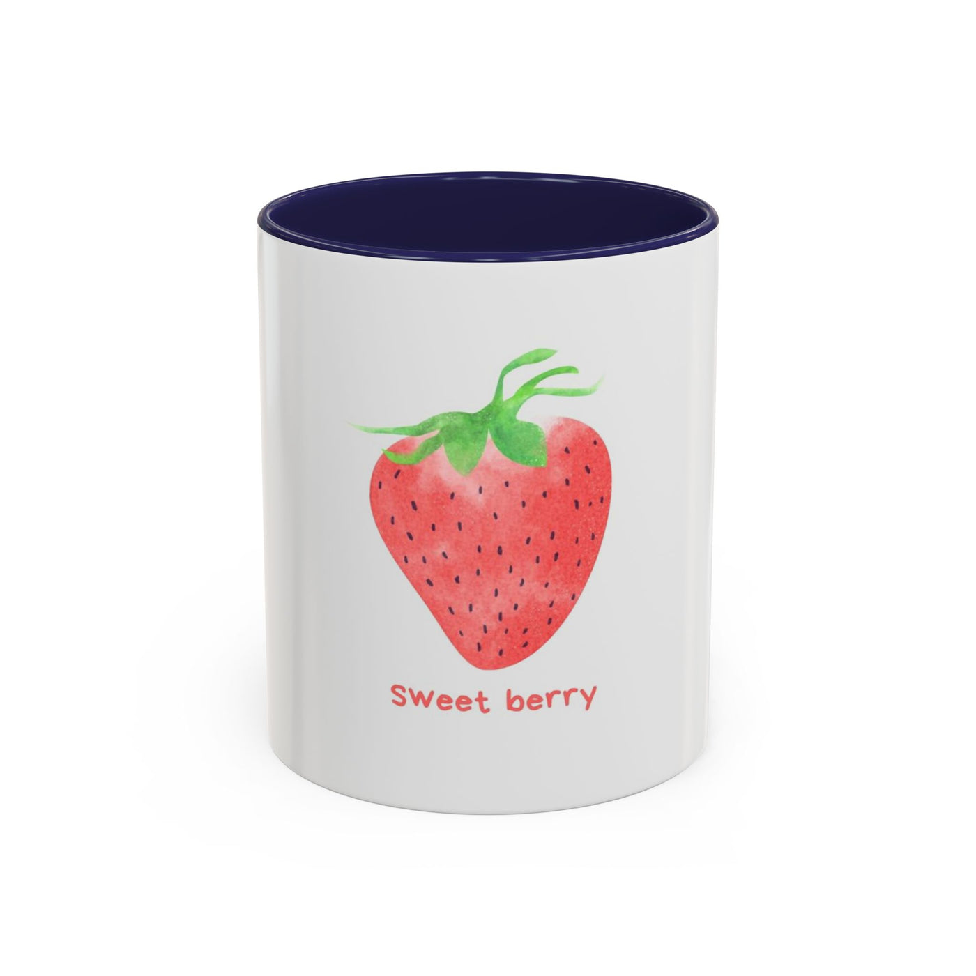Sweet Berry Accent Coffee Mug - Perfect for Berry Lovers, Kitchen Decor, Gifts, and Daily Use