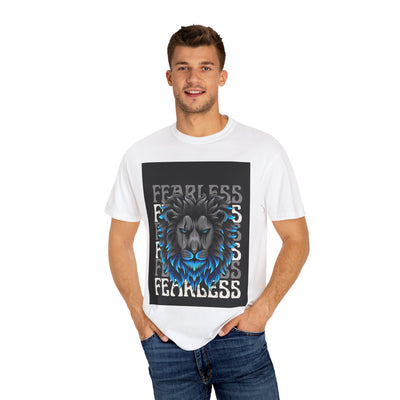 Fearless Lion Unisex T-Shirt | Motivational Tee for Animal Lovers | Perfect Gift for Birthdays, Graduations, or Everyday Wear