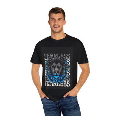Fearless Lion Unisex T-Shirt | Motivational Tee for Animal Lovers | Perfect Gift for Birthdays, Graduations, or Everyday Wear