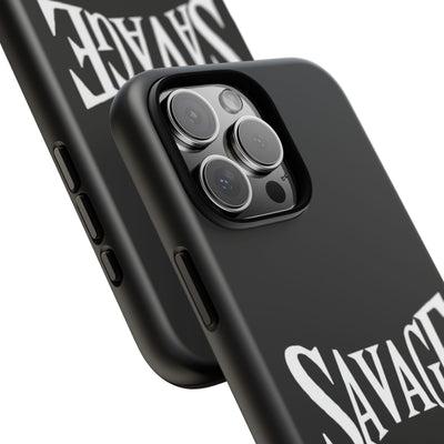 Savage Phone Case | Tough Cases for Bold Personalities | Stylish, Durable, Customizable, Trendy Gifts for Friends, Birthday, Everyday Use
